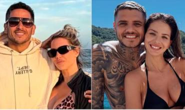 Wanda Nara y Martín Migueles recrearon una recordada foto de la China Suárez y Mauro Icardi en Milán