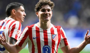 Julián Alvarez logró un milagro en el minuto 94: Atlético de Madrid la pasó mal en Oviedo pero lo ganó con su único remate al arco
