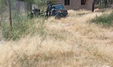 Robaron un rollo de cable de una vivienda en El Rodeo