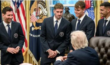 Messi en la Casa Blanca: la broma de Rodrigo De Paul que hizo reír a Trump en pleno Salón Oval