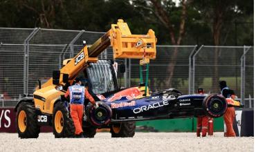 El accidente de Max Verstappen en la qualy que lo hará largar 20° el GP de Australia de Fórmula 1: el detalle que encendió las alarmas