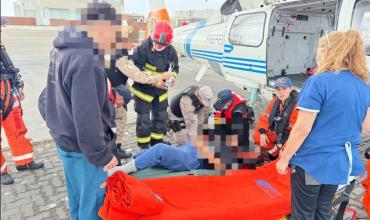 La Prefectura Naval rescató a un marinero indonesio con síntomas de accidente cerebrovascular en altamar