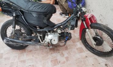 La Rioja: Fuerte choque entre dos motocicletas con traslado al hospital