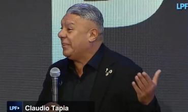 “Chiqui” Tapia, desafiante en la presentación de LPF Play: “Muchos van a transpirar como yo, pero de vergüenza”