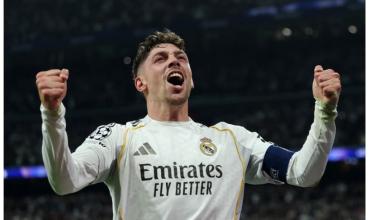 Increíble triplete de Valverde: Real Madrid goleó 3-0 al Manchester City