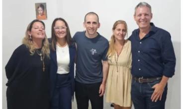 Nahuel Gallo se reunió con la familia del argentino Germán Giuliani que sigue preso en Venezuela