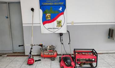 Allanamiento positivo en barrio San Martín por una causa de retención indebida