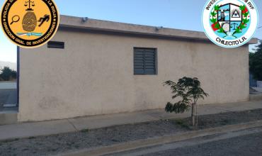 Robaron cableado y un reflector de una delegación municipal en Chilecito