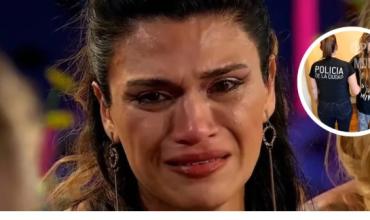 La primera foto que confirma la detención de Luciana Martínez acusada de "viuda negra"