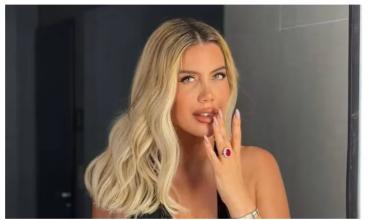 Wanda Nara encendió las redes con fotos muy picantes durante el viaje con Martín Migueles