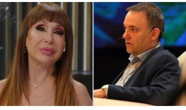 La fuerte acusación de Moria Casán contra Manuel Adorni en la mesa de Mirtha Legrand: "Una amante"