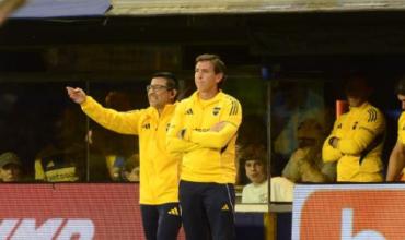 Claudio Úbeda lamentó el empate de Boca ante Unión y explicó el cambio de Santiago Ascacíbar