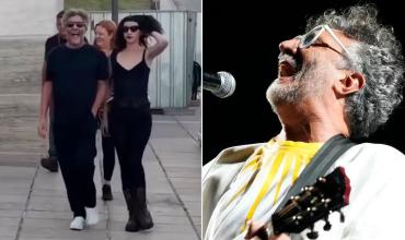 Fito Páez le dedicó una estrofa de amor a Sofía Gala en medio de su show en Rosario