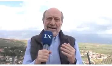 Alfredo Leuco vivió un tenso momento en Israel y debió buscar refugio en vivo