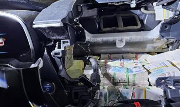 Viajaba de Chaco a Buenos Aires con más de $300 millones ocultos en el tablero de una camioneta