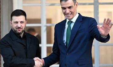 Zelenski afirmó que ve "perspectivas para una solución pacífica" en la guerra con Rusia