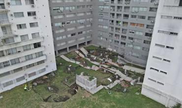 Parque Patricios: ya no hay peligro de derrumbe en el edificio y los residentes aguardan novedades