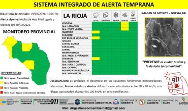 Emiten alerta por niebla, lluvias y vientos