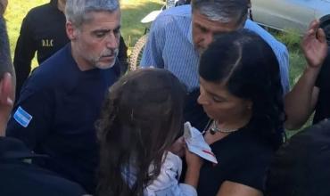 "Asustada y con sangre en la cara": así encontraron a la nena de dos años que estaba desaparecida en Córdoba