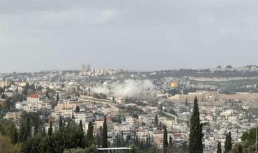 Un misil iraní impactó a metros del Muro de los Lamentos