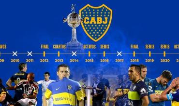 Así le fue a Boca las últimas veces que disputó la Copa Libertadores