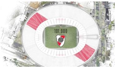 El multimillonario crédito internacional que consiguió River para la megaobra de techado del Monumental