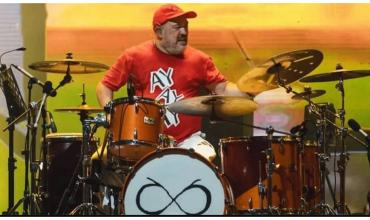 Conmoción: murió el baterista de Los Piojos en medio de un ensayo