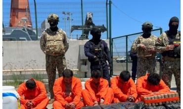 Cinco detenidos y 1,9 toneladas de droga incautadas: el impresionante operativo de Estados Unidos y Ecuador contra lanchas narco en el Pacífico