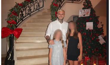 Mauro Icardi se reencontró con sus dos hijas luego de tres meses sin verlas