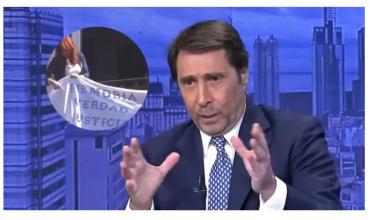 Eduardo Feinmann explotó contra Cristina Fernández de Kirchner por colgar un pañuelo en su balcón: "Cínica"