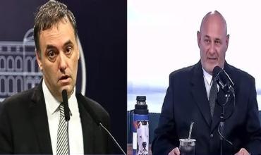 Santiago Cúneo amenazó e insultó duramente a Manuel Adorni tras los recientes escándalos: "Te bajo los dientes"