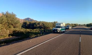 Accidente en Ruta 76: un hombre fue asistido y trasladado al hospital