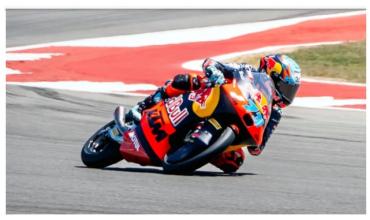 Moto3: Valentín Perrone perdió la victoria en la última vuelta y terminó cuarto en Austin