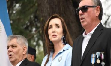 Victoria Villarruel participó de un acto por Malvinas en Chivilcoy y explicó por qué no fue a Tierra del Fuego