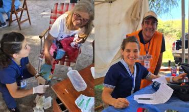El viaje solidario de Paula Pareto para atender a pacientes en Chaco: “El sueño se hizo realidad”