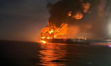 El ejército ucraniano atacó una fragata rusa y una plataforma petrolífera en el mar Negro