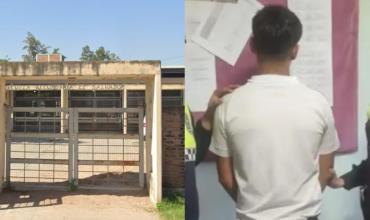 Tucumán: un alumno de 17 años llevó un revolver cargado al colegio y lo detuvieron en plena clase