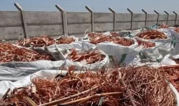 La policía desbarató la mayor banda de ladrones de cobre de Chile: lo exportaban a China