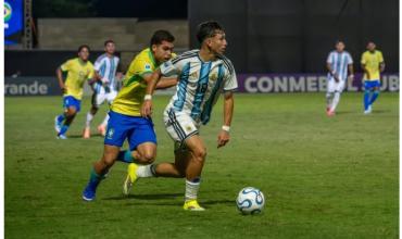 La Selección argentina Sub 17 cayó por goleada con Brasil y el final fue con escándalo