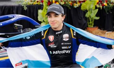 Nació en Miami, corre con bandera argentina, ama el mate y ya demostró ser ganador: “Mi sueño es ser campeón de la IndyCar”