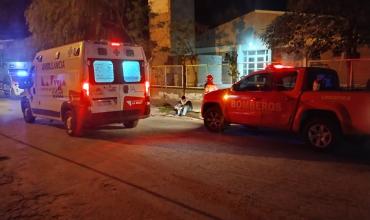 Caída de motocicleta en la vía pública: dos jóvenes resultaron con heridas leves