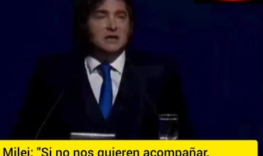 “SI EL PLAN FALLA, NOS VOLVEMOS A CASA”: MILEI Y UN MENSAJE SIN RED
