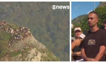 Turistas quedaron varados en un cerro en Río de Janeiro tras un tiroteo en operativo contra narcos