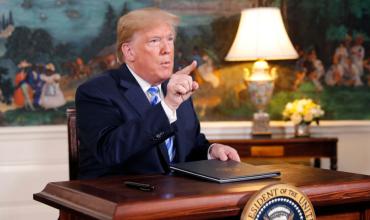 Donald Trump anuncia la inminente firma de un acuerdo con Irán