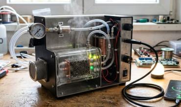 Investigadores crearon una “bateria de gas” que convierte CO2 en electricidad y limpia el aire