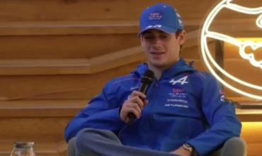 Colapinto, antes de su exhibición en Buenos Aires: “Me emociona”