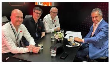 Scioli, tras la exhibición de Colapinto: "Están dadas las condiciones para que la F1 vuelva a la Argentina"