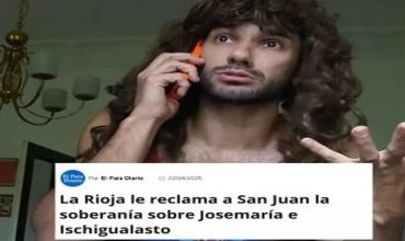 El conflicto limítrofe entre La Rioja y San Juan llegó al humor: un comediante sanjuanino comparó a la provincia con la «China Suárez de los atractivos turísticos»