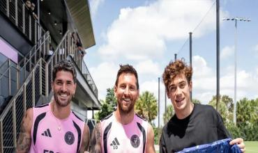 Franco Colapinto cumplió su deseo: la foto de GOAT's con Lionel Messi