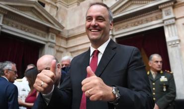 Adorni da su primer informe en Diputados en medio de un fuerte operativo de seguridad y con Milei en el palco